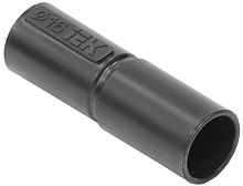 Муфта труба-труба с ограничителем ПВХ IEK GIG Д=16 IP40 черный картинка